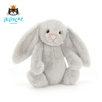 英国jELLYCAT 害羞银色邦尼兔 (小码 18cm)