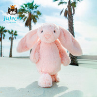 英国jELLYCAT 害羞粉色邦尼兔 (大码 36cm)