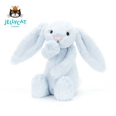 英国jELLYCAT 害羞蓝色邦尼兔 (大码 36cm)