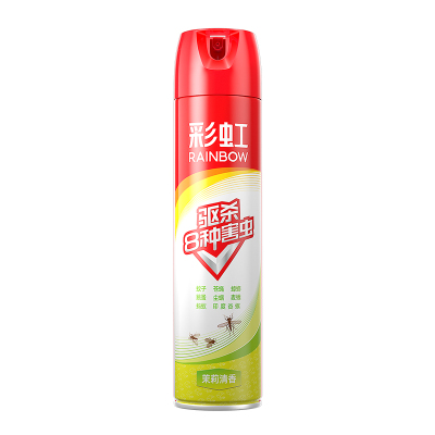 彩虹杀虫气雾剂600ml*2 茉莉清香5212B-2