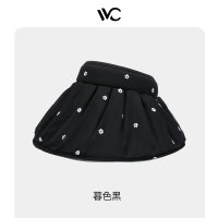 VVC花蔓贝壳帽(发箍版)VGM3S187 暮色黑