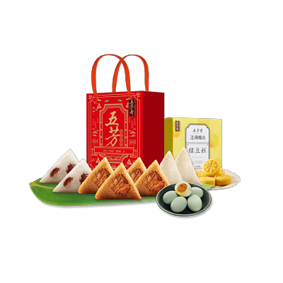 五芳斋 粽子绿豆糕 食品礼盒B03款 1380g