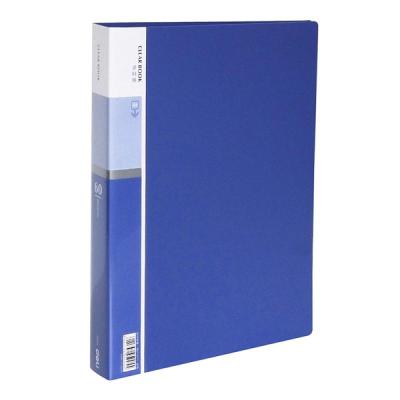DELI/得力 资料册 5005 60页 蓝色 1本 销售单位：本