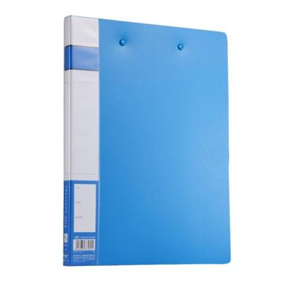 COMIX/齐心 PP文件夹 A605 A4 背宽21mm 蓝色 1个 销售单位：个