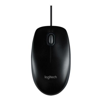 LOGITECH/罗技 光电鼠标 M100r 黑色 1个 销售单位：个