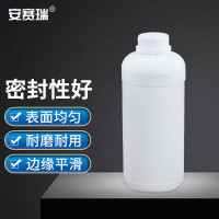 安赛瑞 600588 塑料氟化瓶 实验室大口样品瓶 取样瓶 （2个装） 500ml