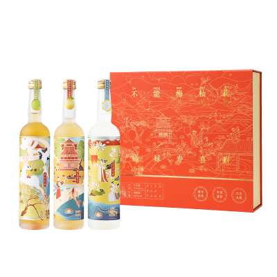 小花样不能没有你礼盒258ml*3瓶