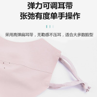 夏季无痕立体防晒冰丝口罩女夏天户外护眼角遮阳透气面罩礼品-冰丝防晒口罩-深灰色-2个装
