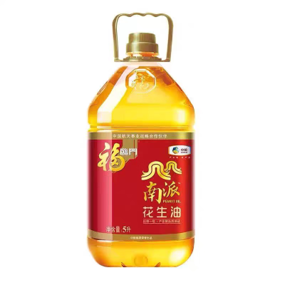 中粮福临门南派花生油5L