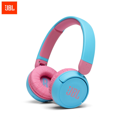 JBL JR310BT 头戴式无线蓝牙耳机 蓝粉色