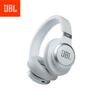 JBL LIVE660NC 头戴式无线蓝牙降噪耳机 珍珠白