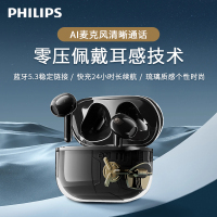 飞利浦（PHILIPS）真无线蓝牙耳机TAT1168 黑