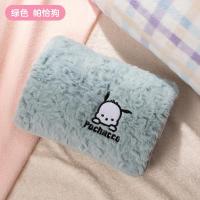 三丽鸥联名款天虹插电电热水袋国标电暖宝防爆暖手宝伴手礼 -绿色帕恰狗