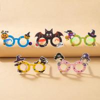 万圣节装饰儿童卡通眼镜幼儿园活动道具酒吧派对气氛布置装饰品 -万圣节眼镜 -50个装（款式随机）