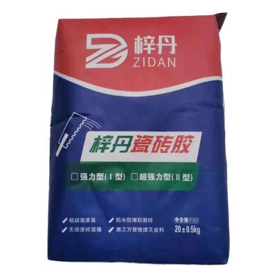 瓷砖胶泥陶瓷砖粘合剂玻化砖粘合剂防水瓷砖胶 20kg/袋 10袋起订-超强力型（Ⅱ型）