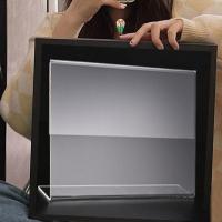 二维码展示牌防水亚克力摆台立牌收银收钱码收款码收付款台球摆台-【5个装】;横款大号【70*105mm】