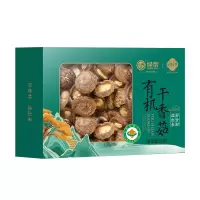 绿帝 有机干香菇80g/盒