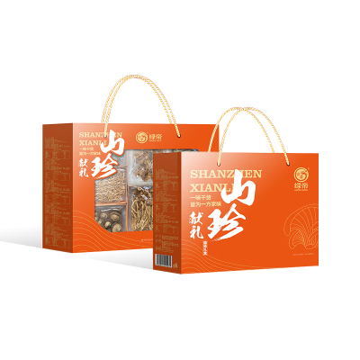 绿帝 山珍献礼菌菇礼盒425g/盒