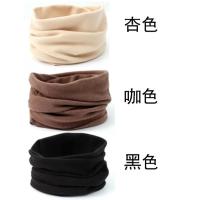双面德绒围脖冬季保暖神器脖套防风防寒围脖护颈男女围脖德绒围巾-【黑色】10个装;特惠