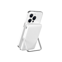 idmix 支架磁吸无线充移动电源 10000mAh Q10 SE白色