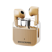 德国巴赫 新升级T4无线蓝牙耳机迷你双耳无延迟游戏音乐运动适用华为苹果平板通用 T4咖色