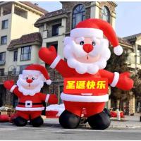 充气圣诞老人卡通气模圣诞节布置活动 -3米站款圣诞老人+风机