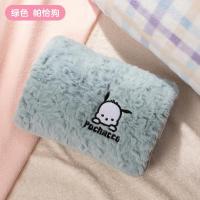 三丽鸥联名款天虹插电电热水袋国标电暖宝防爆暖手宝伴手礼 - 绿色帕恰狗