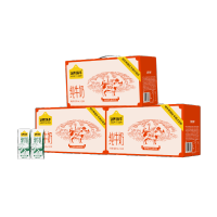 认养一头牛全脂纯牛奶200ml*12盒*3提营养早餐牛奶