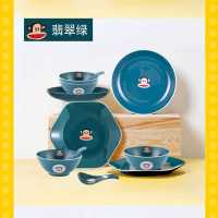 大嘴猴（Paul Frank）陶瓷餐具十二件套装HCT6001T-翡翠绿