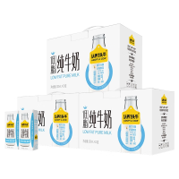 认养一头牛低脂纯牛奶200ml*10盒*3提营养早餐牛奶