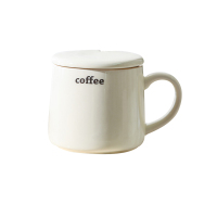 上亨简约陶瓷马克杯SHZH-MKB03黄色-