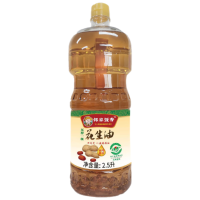 邻家饭香 压榨一级花生油国家地理标志农产品兰考花生压榨2.5L/瓶LJFX141-