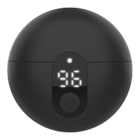 倍想太空小飞碟剃须刀G200 暗夜黑 礼盒版 迷你小巧便携式刮胡刀旋转双刀头干湿双剃-