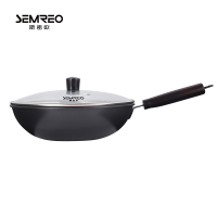 斯密欧SEMREO奥克拉纯铁炒锅MR-601 纹路款