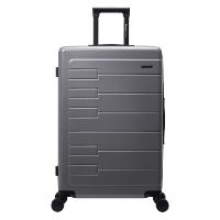 爱华仕（OIWAS）20寸钢琴箱 磨砂抗压 干湿分类收纳旅行箱 OCX6810-20默认灰色（蓝色白色备注）