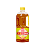 鲁花厨中香浓香菜籽油-1L