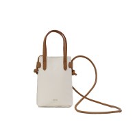 ELLE时尚拼色斜挎包GH162P90536BG米色