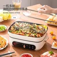 龙的多功能烹饪锅LD-HG3501-3.8L彩盒包装;LD-HG3501