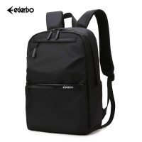 爱登堡简约时尚百搭大容量双肩包通勤商务简约电脑包耐用背包F-JY002-黑色