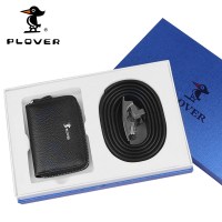 PLOVER香港啄木鸟皮带卡包套装GD820008-2A-皮带+卡包