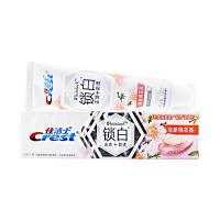 佳洁士牙膏锁白3D炫白含氟固齿清新口气樱花白桃去渍--清新桃花*3支