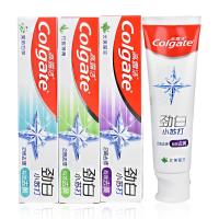 高露洁劲白小苏打去黄牙膏120g--【北美留兰+竹炭薄荷+茉莉白茶】3支