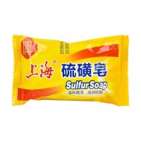 硫磺皂上海制皂留香肥皂清洁洗澡洗脸去油香皂 --85g上海硫磺皂【经典款】 --4块装
