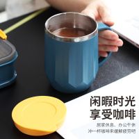 婴侍卫 暖芯保温不锈钢马克杯400ML 3021 红/蓝/绿 随机