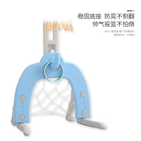 婴侍卫 儿童三合一篮球架运动玩具（篮球+足球+套圈） SMALQJ08