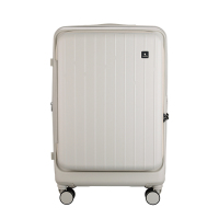 皇冠CROWN前置可扩充行李箱C-F5502H/26” 米灰