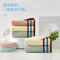 洁玉纯棉查理毛巾3条装DS0-130F-L