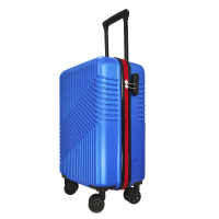 WRC轻便时尚拉杆箱W-X008行李箱 20寸蓝色