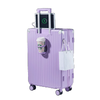 WRC净雅逸行W-MB001拉杆箱 20寸紫色