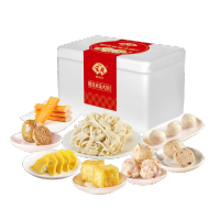 安井锁鲜甄选火锅组合1515g-